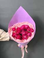 Букет кустовых роз 5 шт