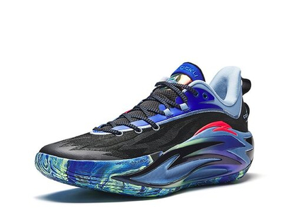 Баскетбольные кроссовки Anta Shock Wave 7.0 Shoes Black and Blue