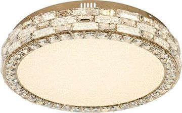 Люстра потолочная LED 80W 2800К-6500К 4014/03/06C золото Gabbana Stilfort