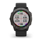 Смарт-часы Garmin Fenix 6X Sapphire, серый, 010-02157-11