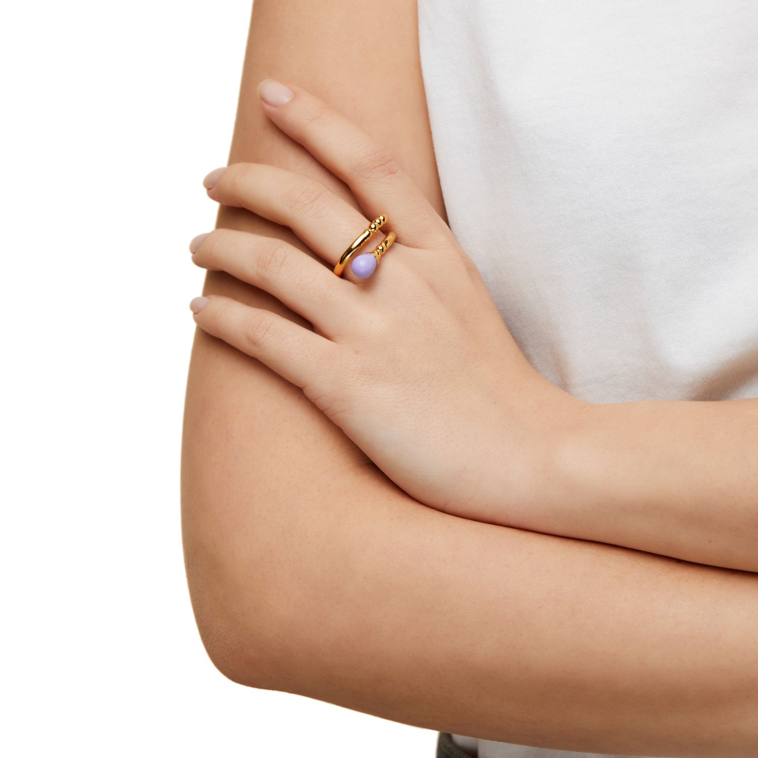 Кольцо Me & You Ring – Purple