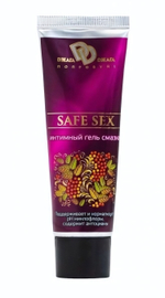 Интимная ухаживающая гель-смазка SAFE SEX - 30 мл.