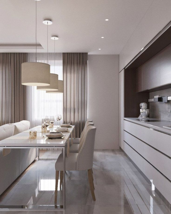 Примеры современных дизайнов кухонь из интернета