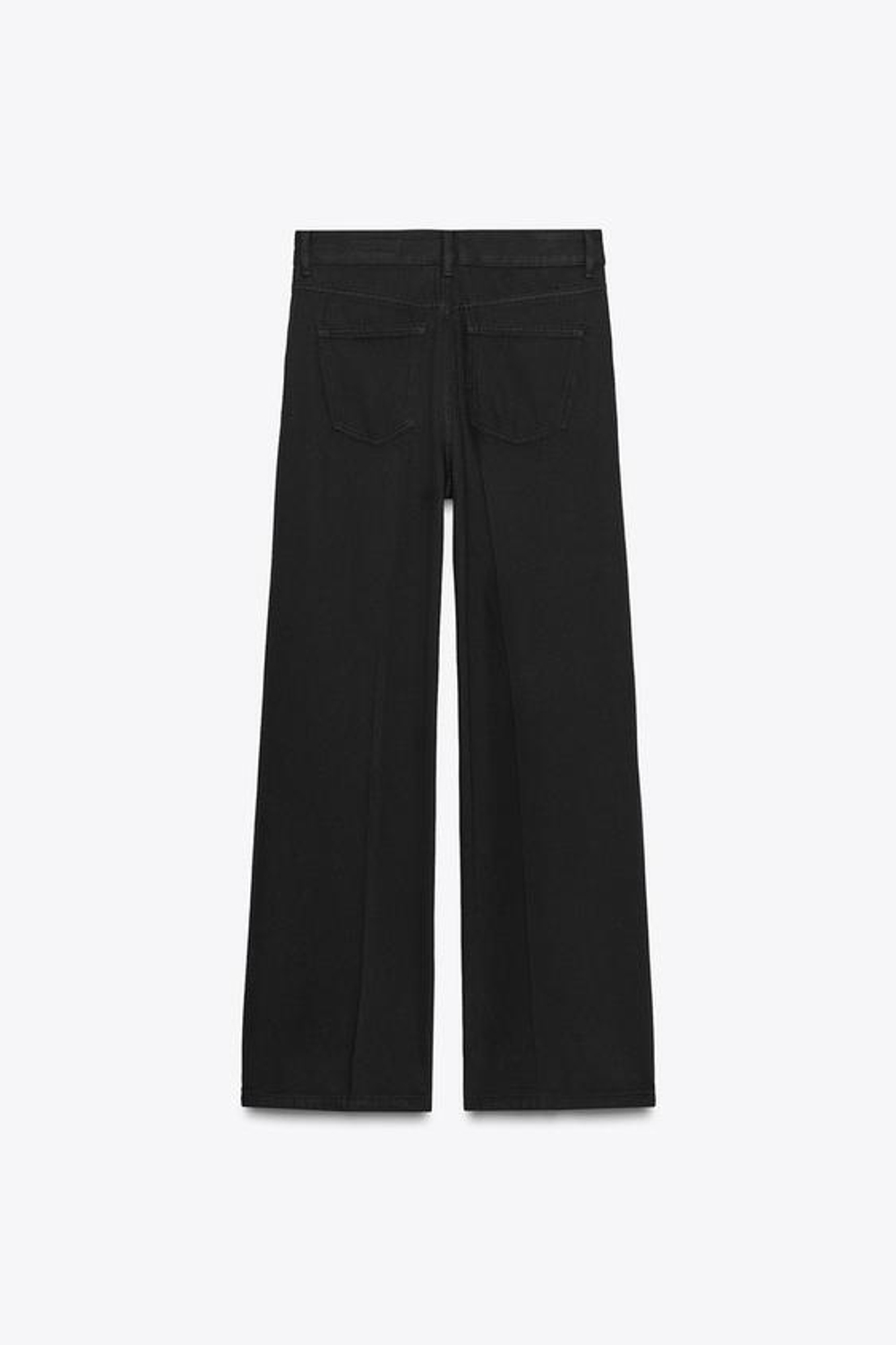 ZARA ДЖИНСЫ ZW COLLECTION СО СРЕДНЕЙ ПОСАДКОЙ, ЧЕРНЫЙ