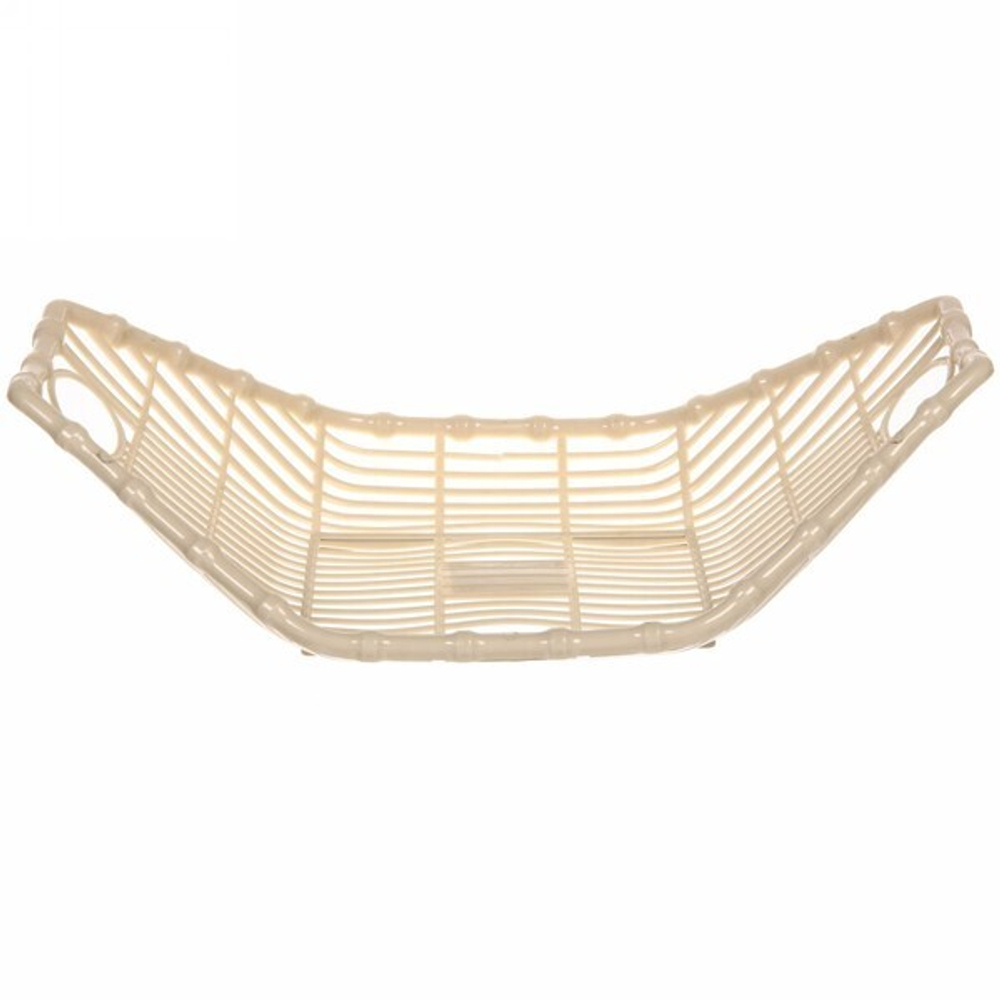 Сухарница пластиковая «Плетенка» 34*21*9см