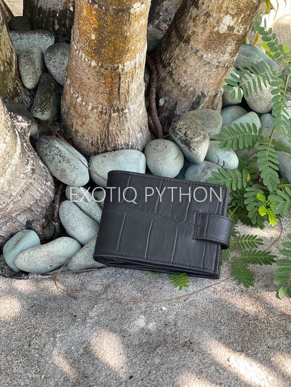 Бифолд кошелек из кожи крокодила WA-187