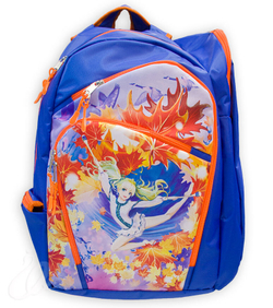 Листопад Голубой/оранжевый