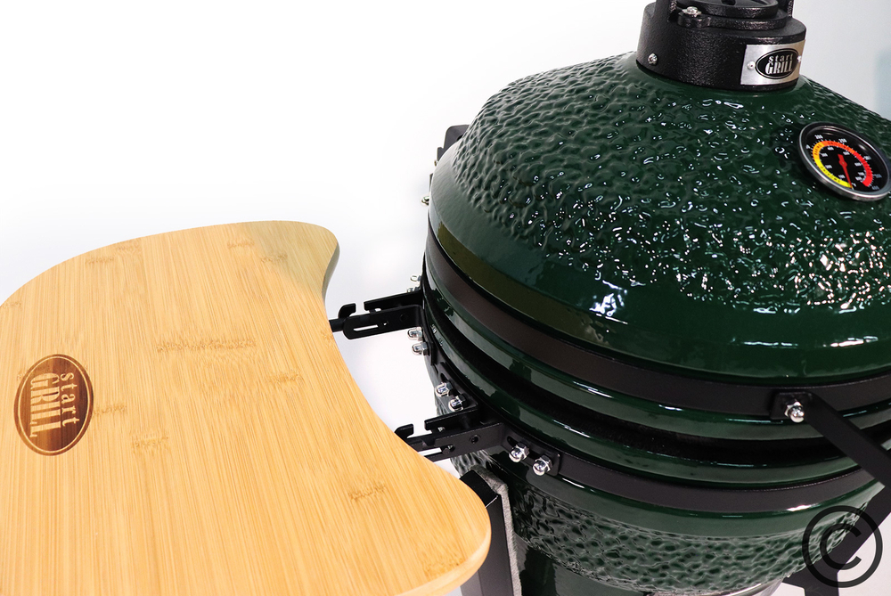 SG16 Керамический гриль-барбекю "Start grill PRO-16" (38,9см) зеленый