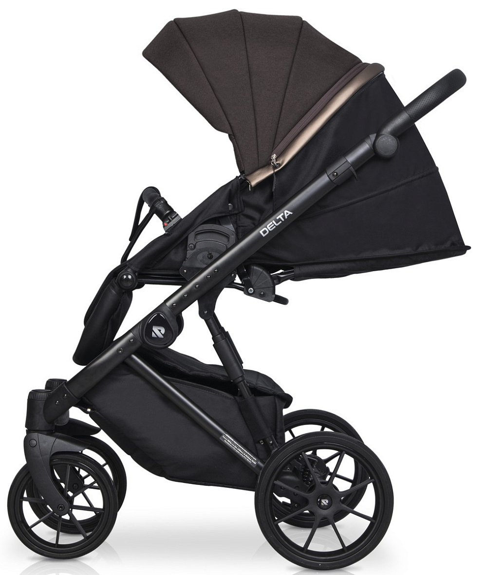 Детская коляска Riko Basic Delta 3 в 1 04 Chocolate