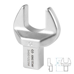 KING TONY (34501223M) Насадка рожковая серии "FIT", 23 мм, 14х18 мм