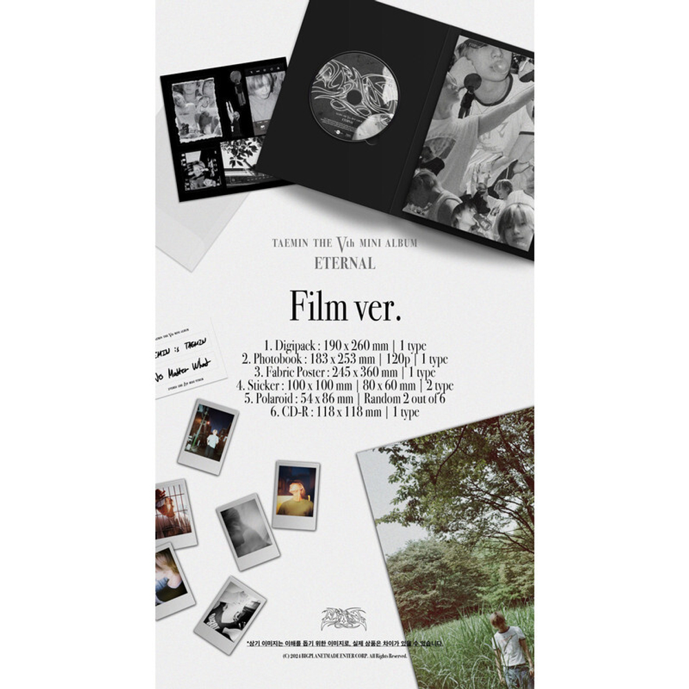 Альбом TAEMIN ETERNAL (Film Ver.)