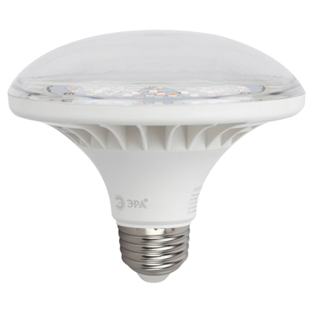 Фитолампа для растений светодиодная ЭРА FITO-18W-Ra90-E27 полного спектра 18 Вт Е27