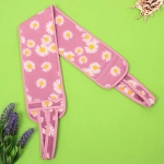 Мочалка для тела «Premium - Toskana», цвет сиреневый, 76*60*9см (ZIP пакет)