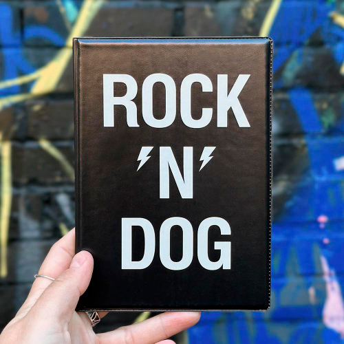 Обложка для ветпаспорта ROCK'N'DOG (твердый переплет) Шарик