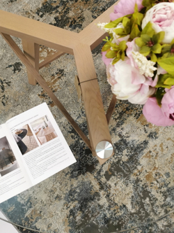 Дизайнерский стол EDGE GLASS