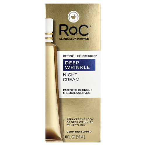 RoC, Retinol Correxion, ночной крем от глубоких морщин, 30 мл (1 жидк. унц.)