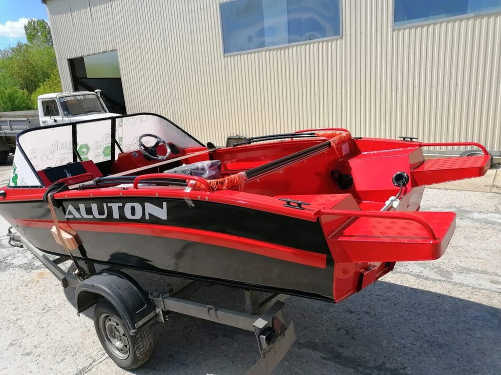 Катер-лодка алюминиевая ALUTON 460Fish