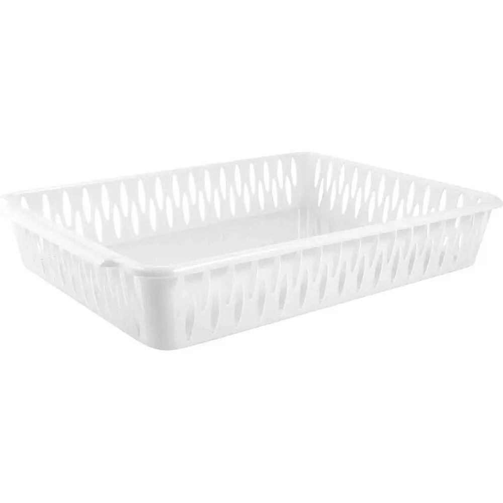 Корзинка для хранения Keeplex Light A4 35,5х6см белое облако