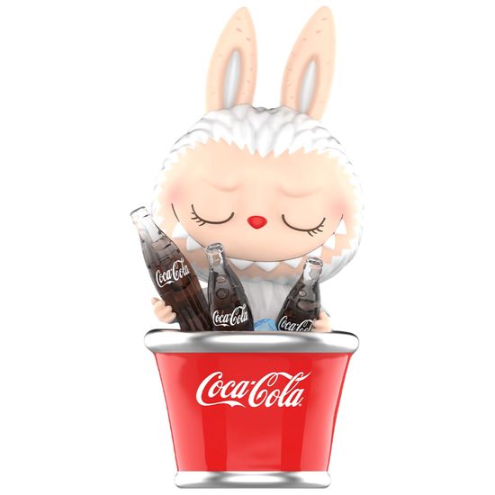 Фигурка Pop Mart Labubu Лабубу COCACOLA PVC (The Monsters) 1 шт 02627