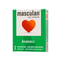 Masculan Anatomic - презервативы анатомической формы