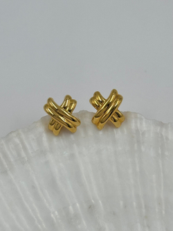 Серьги Крестики Monet