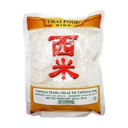 THAI FOOD KING Small tapioca Тапиока мелкая 454г