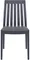 Стул пластиковый Soho темно-серый
