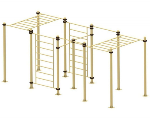 Спортивный комплекс турник + шведская стенка+ рукоход 021 YSK84