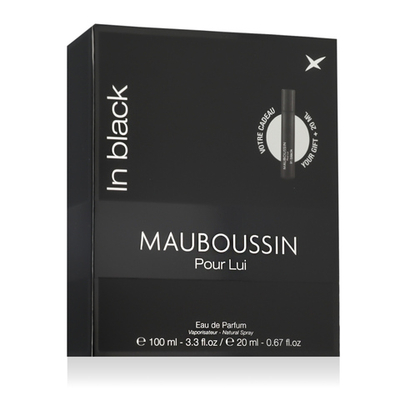 Mauboussin Pour Lui in Black EDP 100 ml + EDP 20 ml (man) 1 pcs