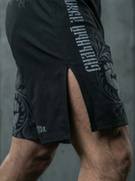 Шорты спортивные тренировочные LEGENDA Хохлома серая (3XL)