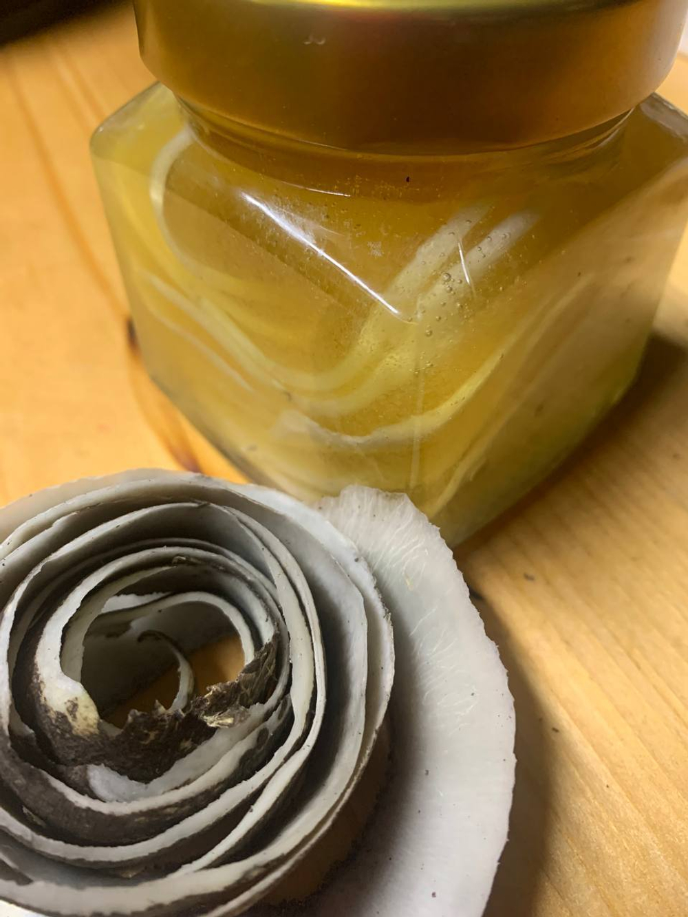 Редька чёрная в меду