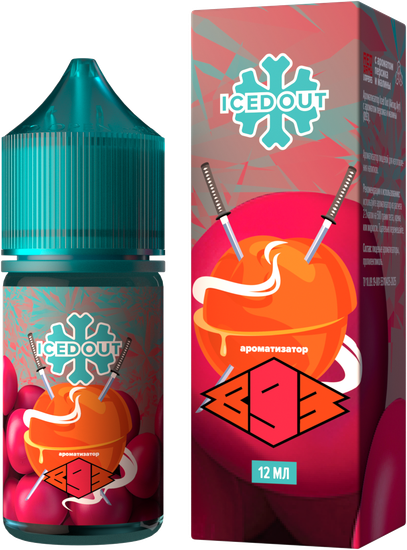 Ароматизатор Glitch Sauce ICED OUT 893 (Персик Малина)