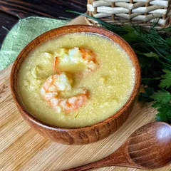 Суп сырный с креветками / 1 л