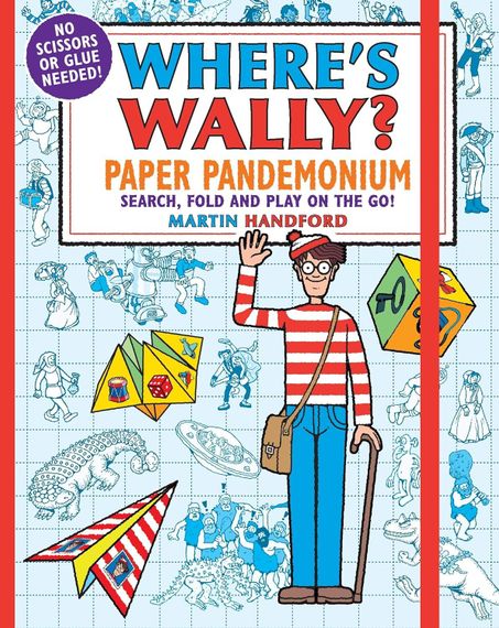 Where&#39;s Wally? Paper Pandemonium Search, Fold and Play on the Go! - Where&#39;s Wally?