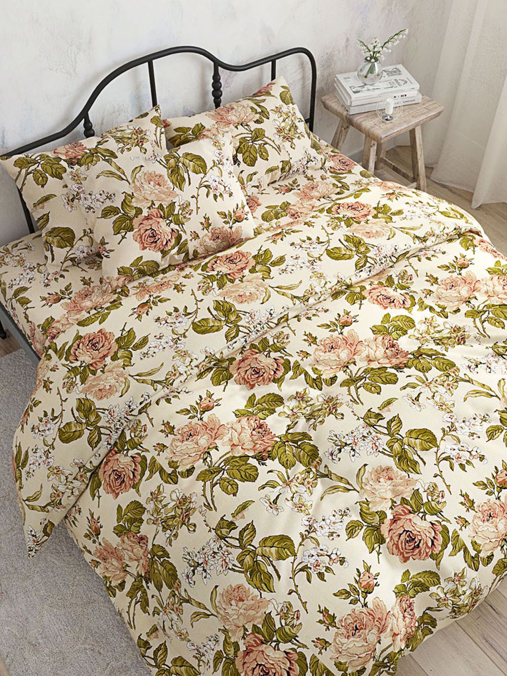 Наволочка 1шт Сказка "Прохоровская роза" 70х70 см