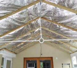 Изоляция ТеплоКент ПЛ 10 мм 1,2х10 м, металлизированный