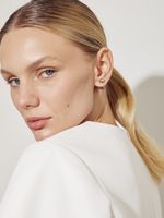 BUBBLE SQUARE EARRINGS