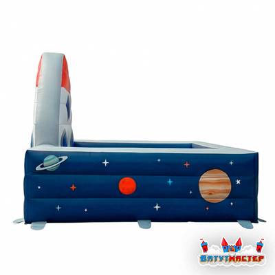Надувная игровая комната «Звёздная ракета», 3,5×3,5×2 м