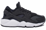 Кроссовки Nike Huarache Black White (W) (Женская размерная сетка)