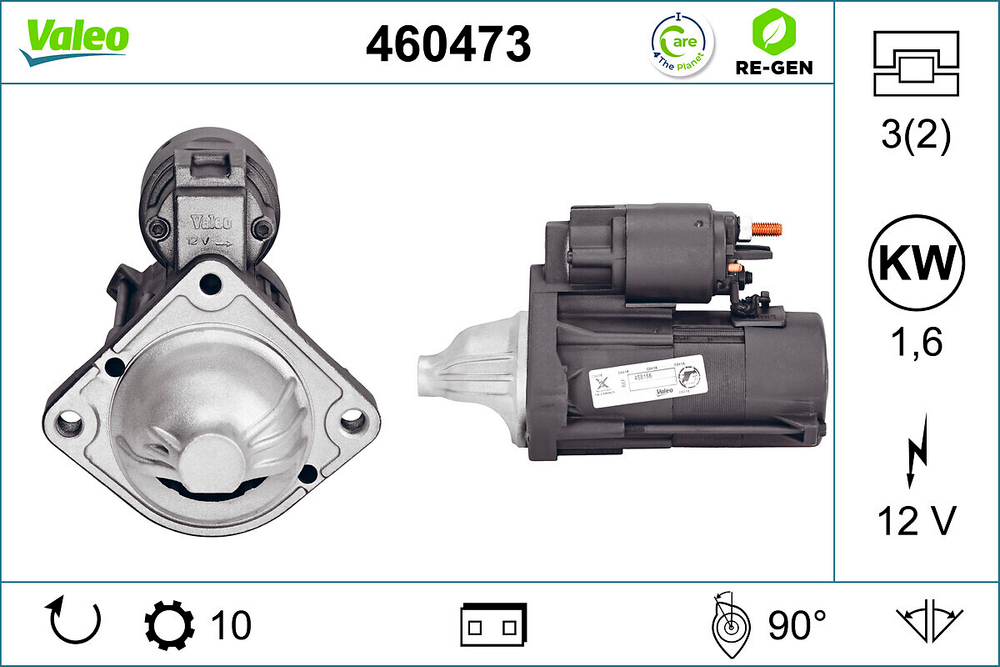 VALEO - 460473-VAL - Starter