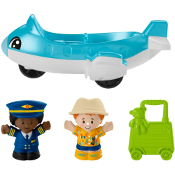 Fisher-Price Little People - Набор "Аэропорт" с аэропортом и самолетом HTJ26 / артикул   HTJ26  / GTIN 194735191352