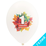 Воздушные шары Belbal с рисунком 1 сентября, 25 шт. размер 14" #1103-1980