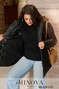 Куртка 2429-черный Minova