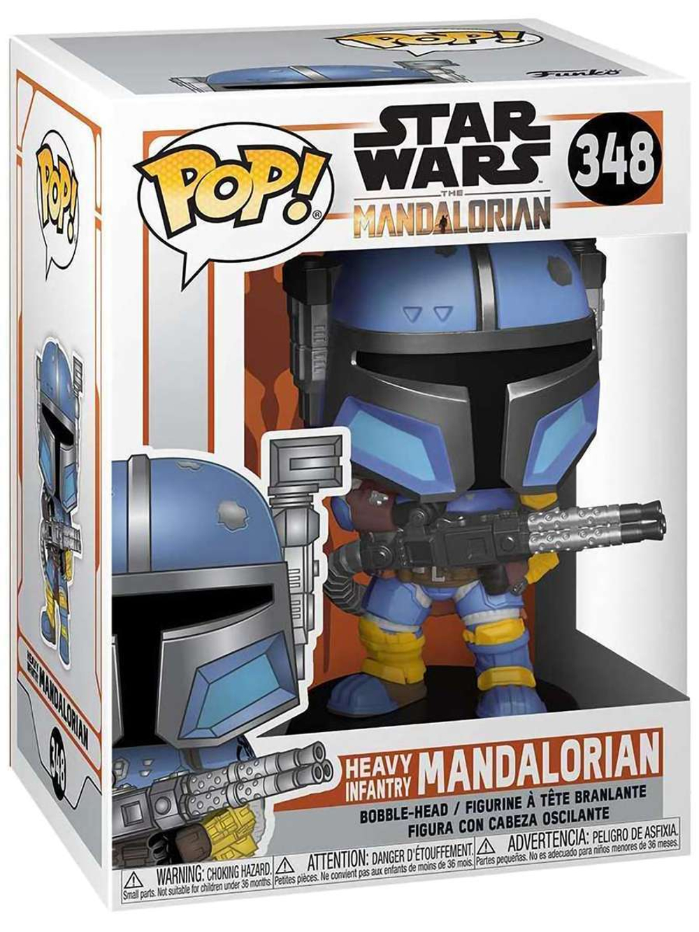 Фигурка Funko POP! Bobble Star Wars Mandalorian Heavy Infantry Mandalorian (348) 45540