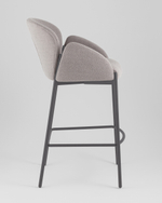 Стул полубарный Melia серый