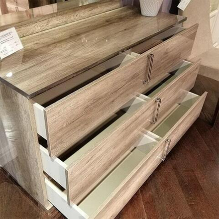 КАНАЛЕТТО Комод 3 ящика