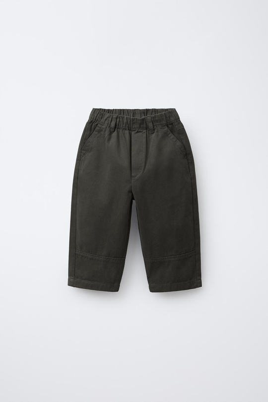 ZARA БРЮКИ BAGGY SOFT, АНТРАЦИТОВО-СЕРЫЙ