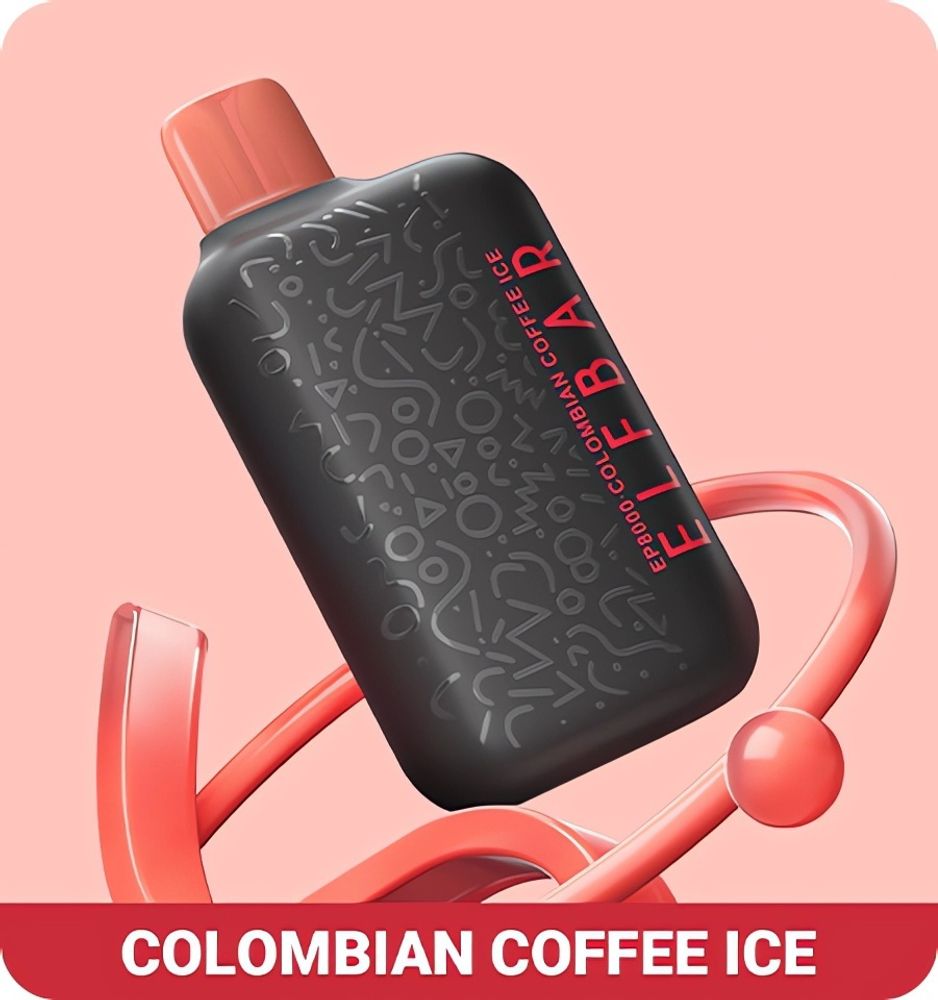 ELF BAR EP8000 - Colombian Coffee Ice (5% nic)