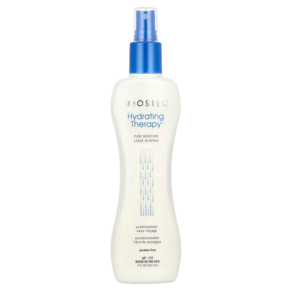 Biosilk, Hydrating Therapy®, несмываемый спрей Pure Moisture, 207 мл (7 жидк. унц.)