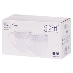 Набор кружек Gipfel Caroline 42937 400 мл 2 предмета